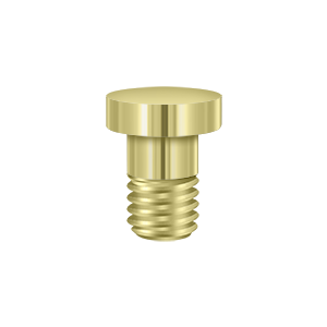 Extended Hinge Button Tip by Deltana -  - Polished Brass - New York Hardware