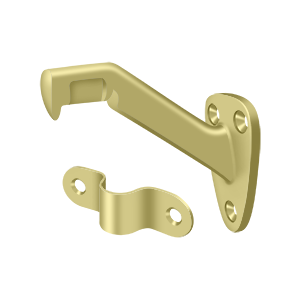 Decorative Handrail Bracket by Deltana -  - Polished Brass - New York Hardware