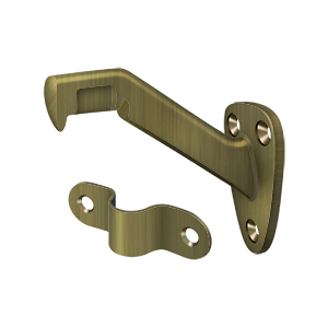 Decorative Handrail Bracket by Deltana -  - Antique Brass - New York Hardware