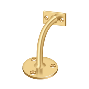 Light Duty Handrail Bracket by Deltana -  - PVD Polished Brass - New York Hardware