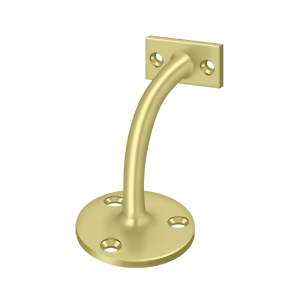 Light Duty Handrail Bracket by Deltana -  - Polished Brass - New York Hardware