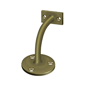 Light Duty Handrail Bracket by Deltana -  - Antique Brass - New York Hardware