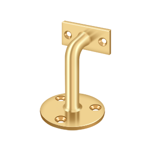 Handrail Bracket by Deltana -  - PVD Polished Brass - New York Hardware