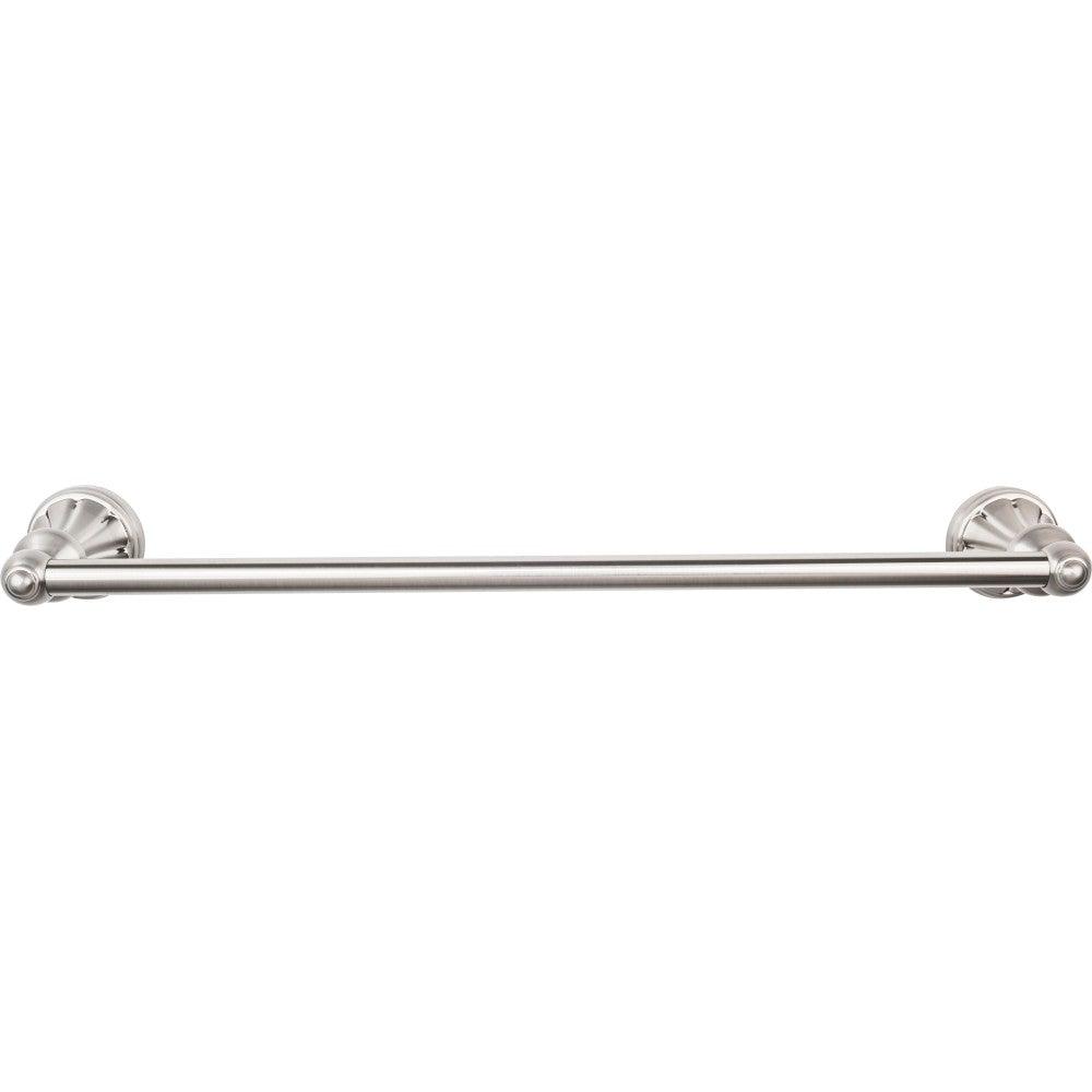 Hudson Bath 30" Single Towel Rod - Brushed Satin Nickel - New York Hardware