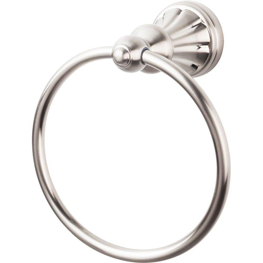 Hudson Bath Ring - Brushed Satin Nickel - New York Hardware