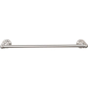 Hudson Bath 18" Single Towel Rod - Brushed Satin Nickel - New York Hardware