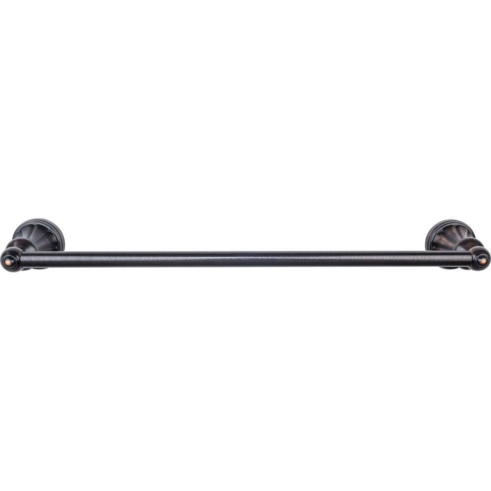 Hudson Bath 24" Single Towel Rod - Tuscan Bronze - New York Hardware