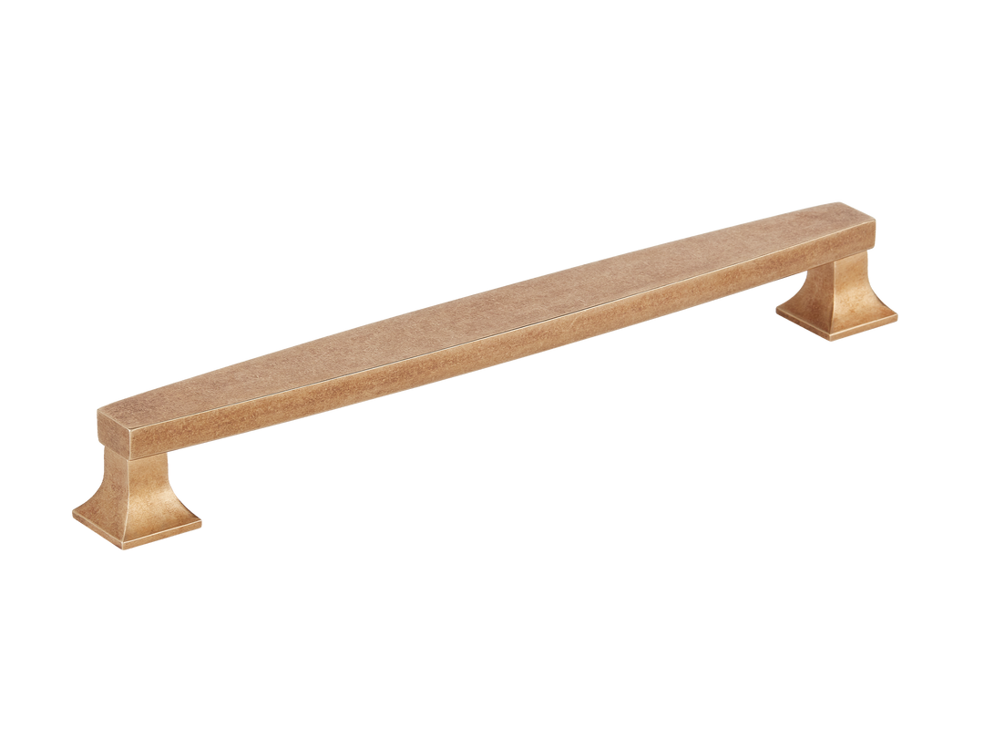 Harold Plain Cabinet Handle by Armac Martin - 224mm - Satin Nickel Plate