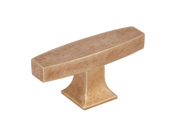 Harold Plain T-bar Handle by Armac Martin - 58mm - Satin Nickel Plate