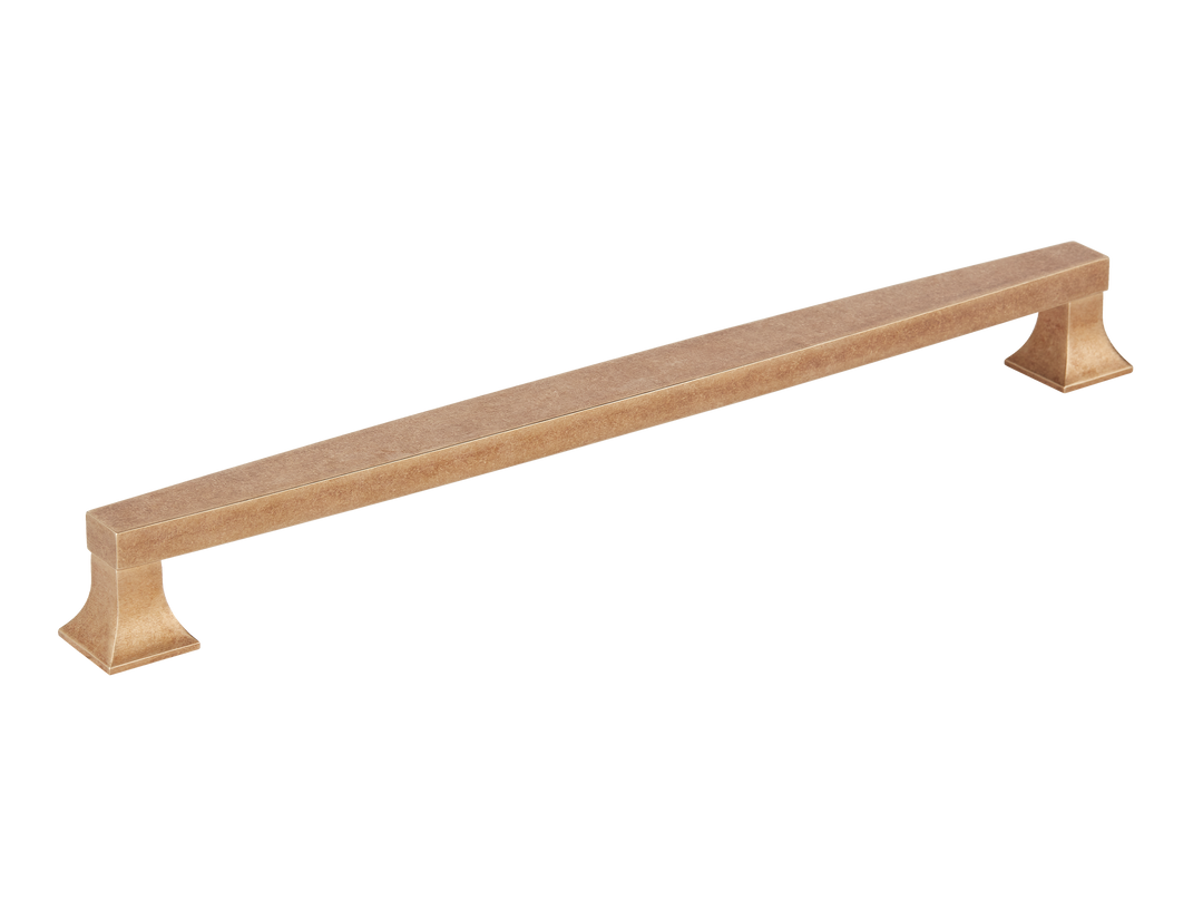 Harold Plain Cabinet Handle by Armac Martin - 352mm - Satin Nickel Plate
