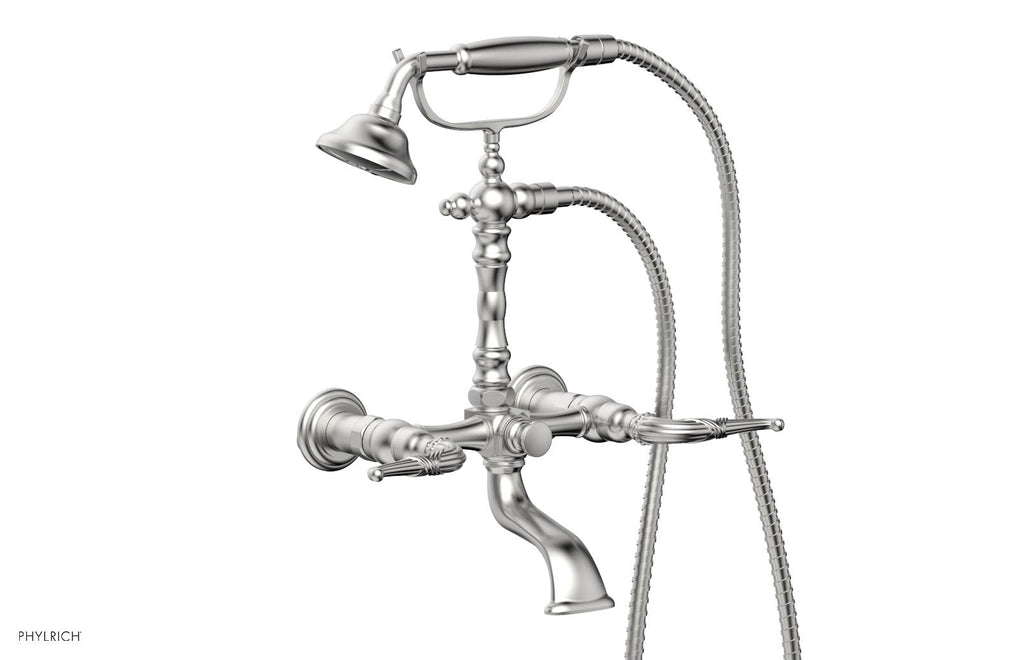 RIBBON & REED Exposed Tub & Hand Shower   Lever Handle by Phylrich - Satin Chrome