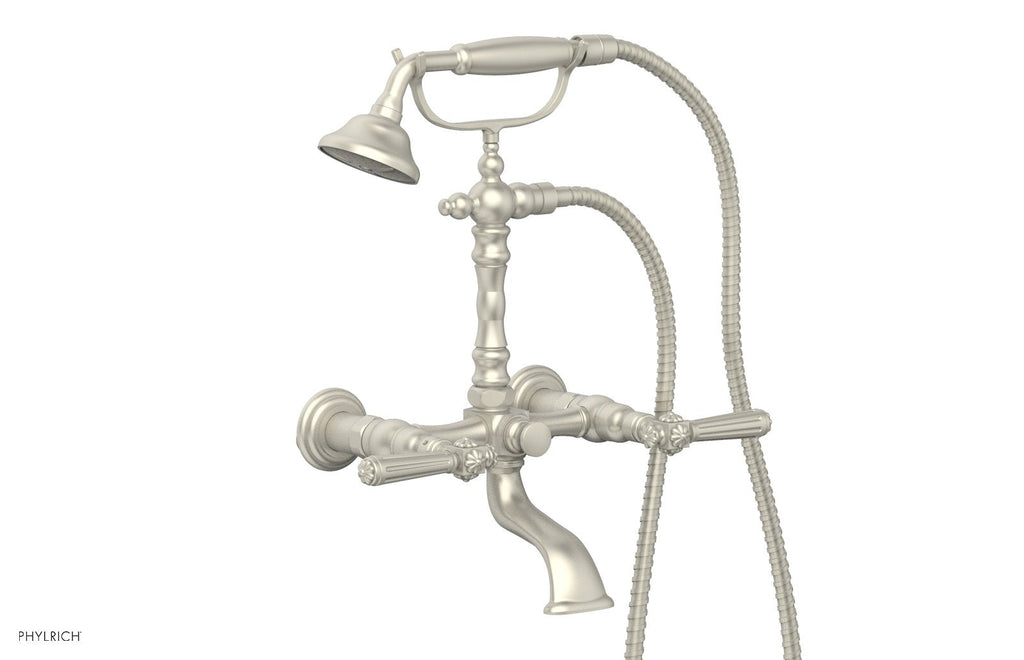 MARVELLE Exposed Tub & Hand Shower   Lever Handle by Phylrich - Burnished Nickel