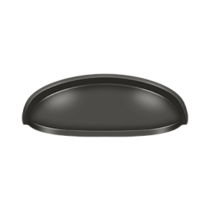 Elongated Shell Pull by Deltana -  - Oil Rubbed Bronze - New York Hardware
