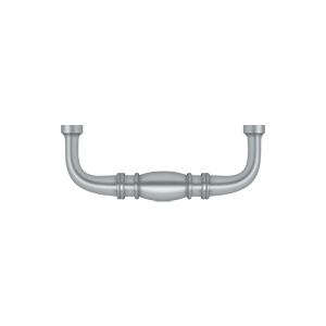 Colonial Wire Pull by Deltana - 3" - Brushed Chrome - New York Hardware