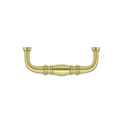 Colonial Wire Pull by Deltana - 3" - Polished Brass - New York Hardware
