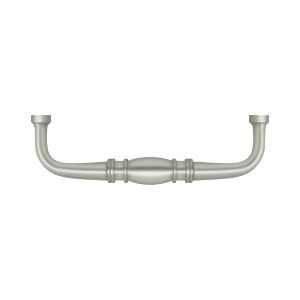 Colonial Wire Pull by Deltana - 4" - Brushed Nickel - New York Hardware