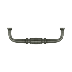 Colonial Wire Pull by Deltana - 4" - Antique Nickel - New York Hardware