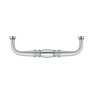 Colonial Wire Pull by Deltana - 4" - Polished Chrome - New York Hardware