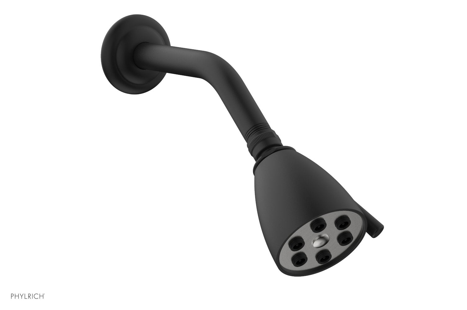 6 Jet Smooth Shower Head 2 3/4" by Phylrich - Satin Nickel