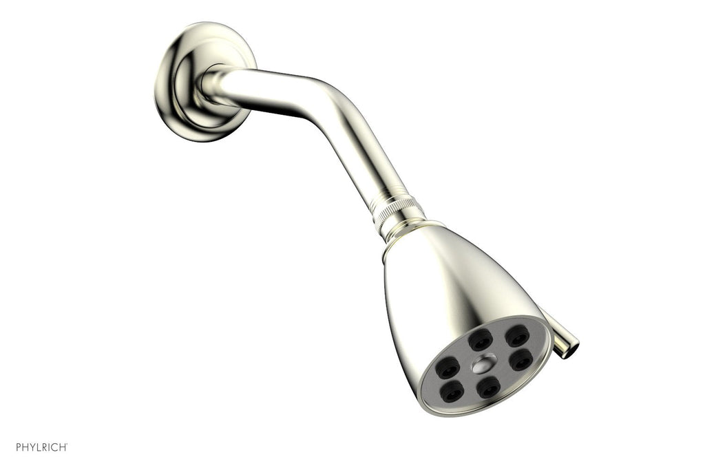 6 Jet Smooth Shower Head 2 3/4" by Phylrich - Polished Brass