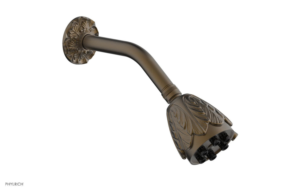6 Jet EMPIRE Shower Head by Phylrich - Old English Brass