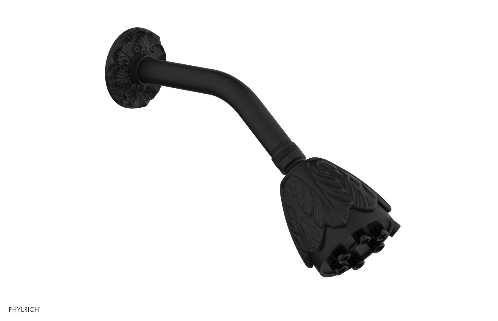 6 Jet EMPIRE Shower Head by Phylrich - Matte Black