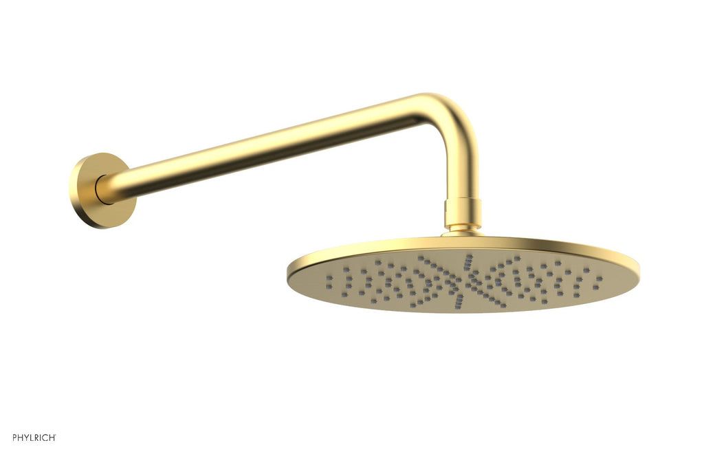 8" Round Shower Head by Phylrich - Burnished Gold