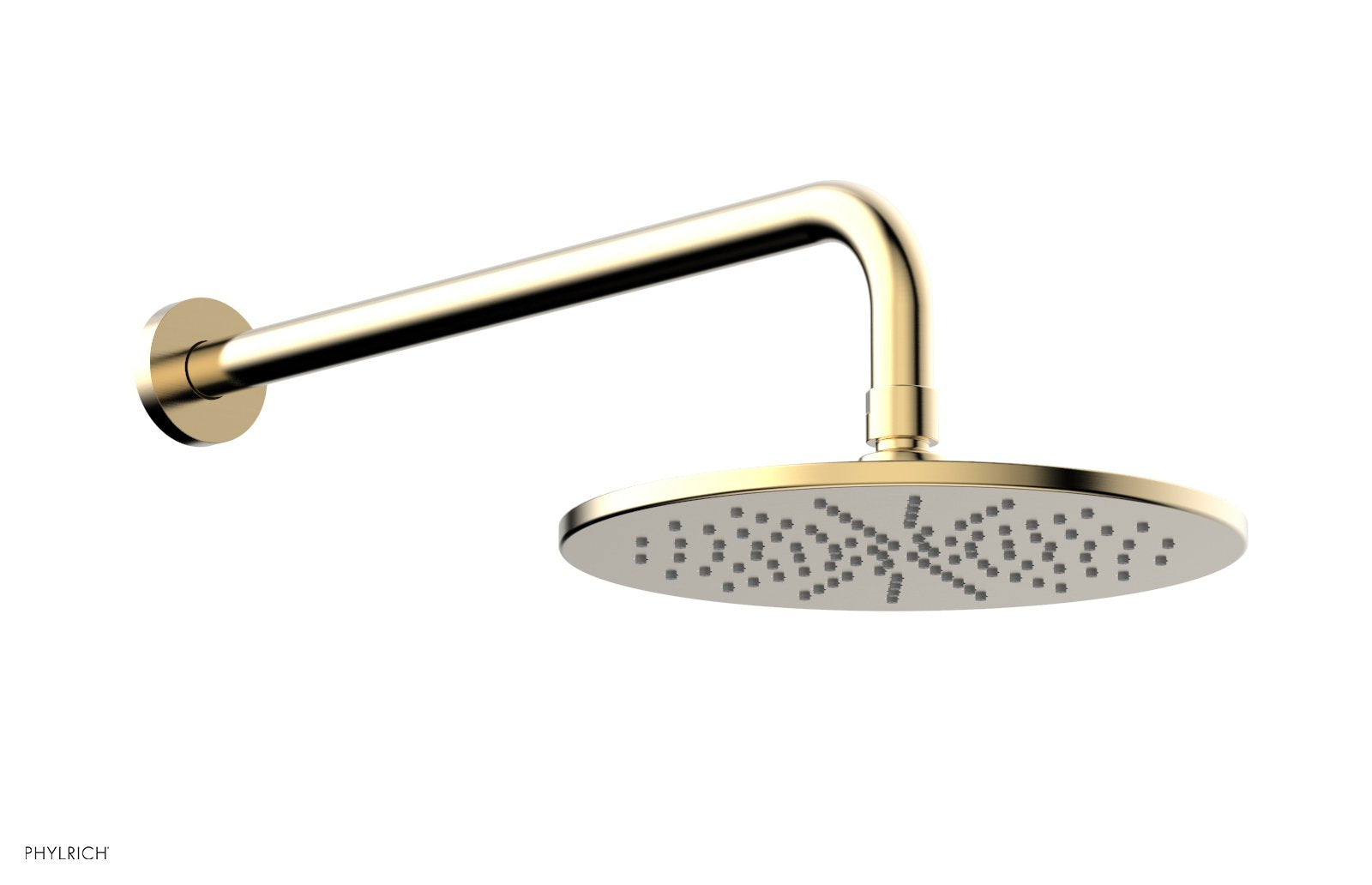 8" Round Shower Head by Phylrich - Satin Brass