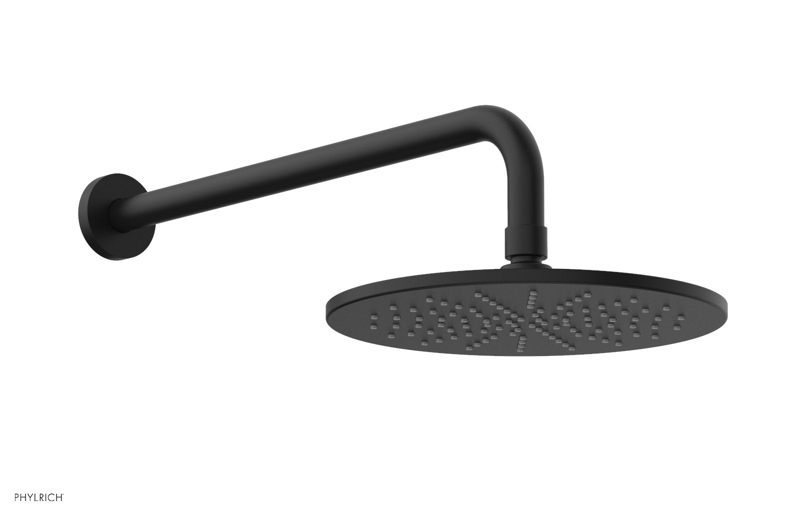 8" Round Shower Head by Phylrich - Matte Black