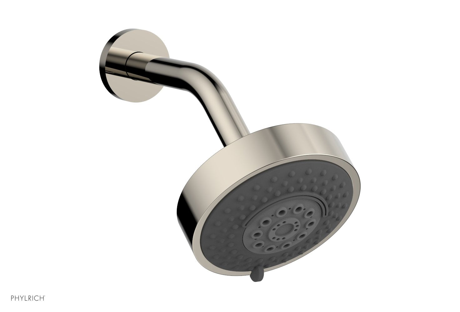 5" Contemporary Multifunction Shower Head by Phylrich - Polished Chrome