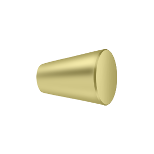Cone Cabinet Knob by Deltana - 1" - Polished Brass - New York Hardware