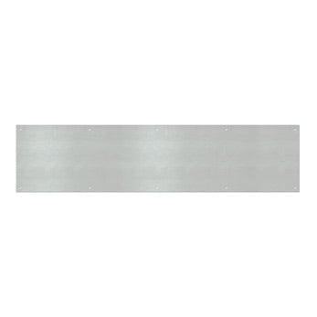 Kick Plate 8" x 34 "  - Brushed Stainless - New York Hardware Online