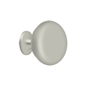 Solid Round Knob by Deltana -  - Brushed Nickel - New York Hardware