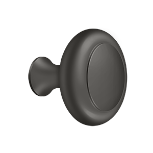 Edged Round Knob HD by Deltana -  - Oil Rubbed Bronze - New York Hardware