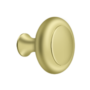 Edged Round Knob HD by Deltana -  - Polished Brass - New York Hardware
