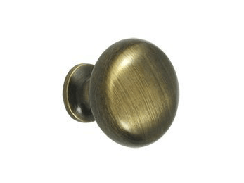 Round Hollow Knob 1 1/4" - Pewter - New York Hardware Online