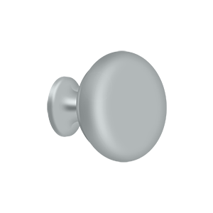 Hollow Round Knob by Deltana -  - Brushed Chrome - New York Hardware