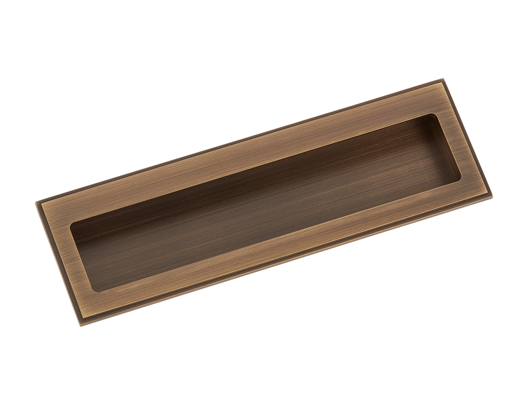 Lyndon Flush Pull by Armac Martin - 175mm - Satin Nickel Plate