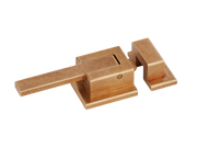 Digbeth Plain Latch by Armac Martin - 55mm - Satin Nickel Plate