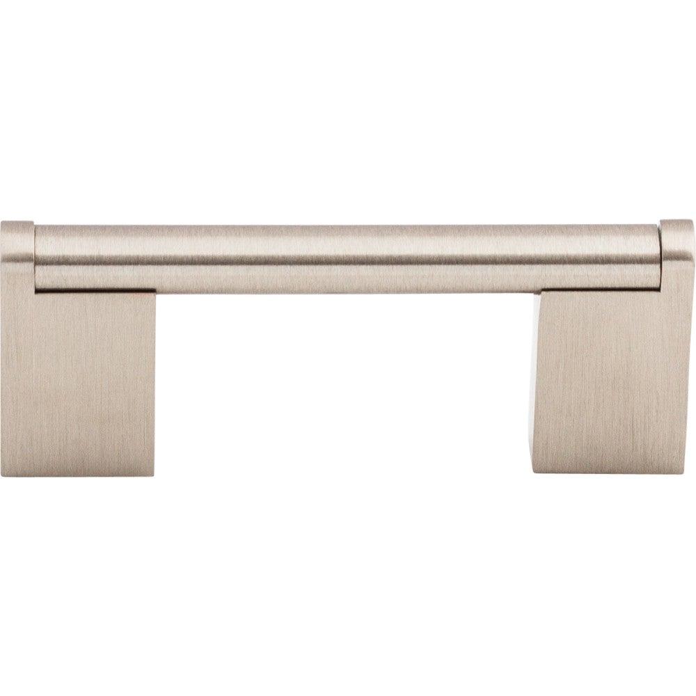Princetonian Bar-Pull by Top Knobs - Brushed Satin Nickel - New York Hardware