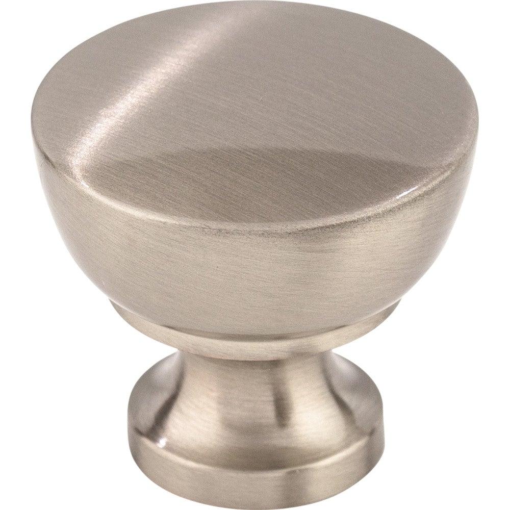 Bergen Knob by Top Knobs - Brushed Satin Nickel - New York Hardware