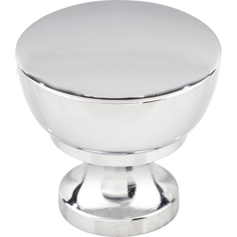 Bergen Knob by Top Knobs - Polished Chrome - New York Hardware