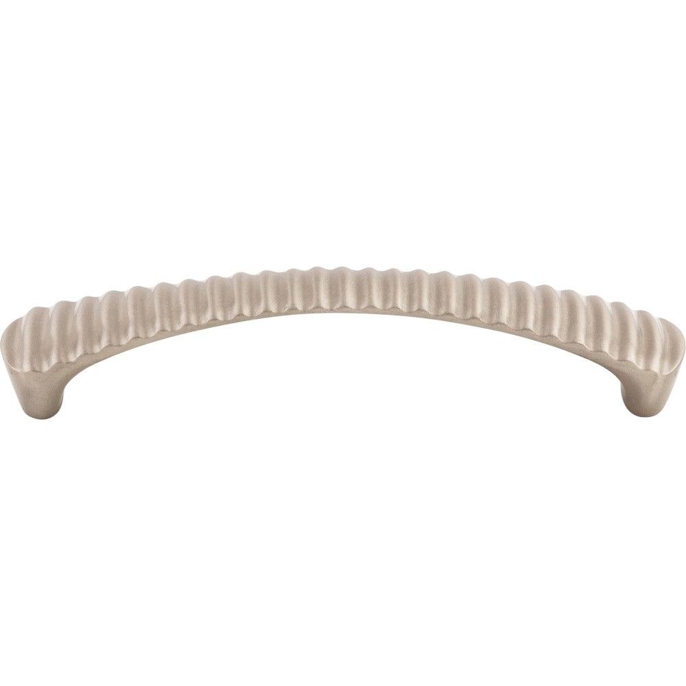 Grooved Pull by Top Knobs - Brushed Satin Nickel - New York Hardware