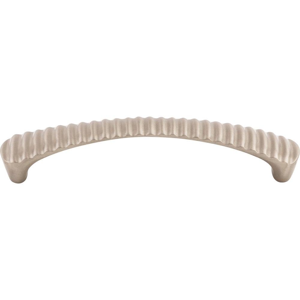 Grooved Pull by Top Knobs - Brushed Satin Nickel - New York Hardware