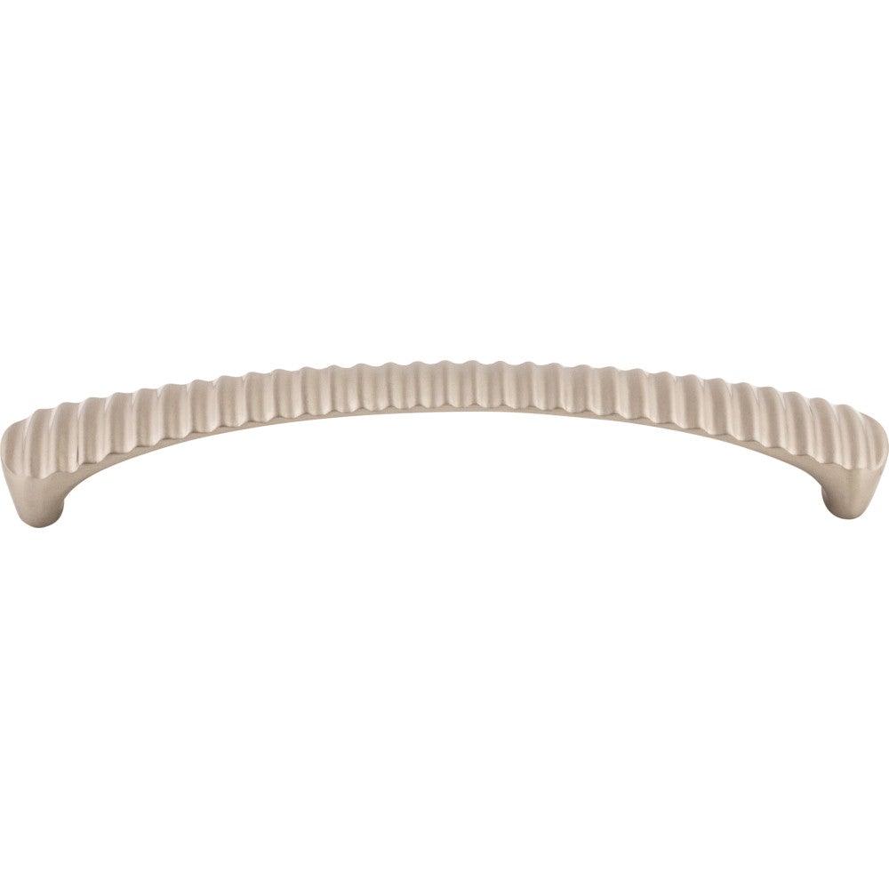 Grooved Pull by Top Knobs - Brushed Satin Nickel - New York Hardware