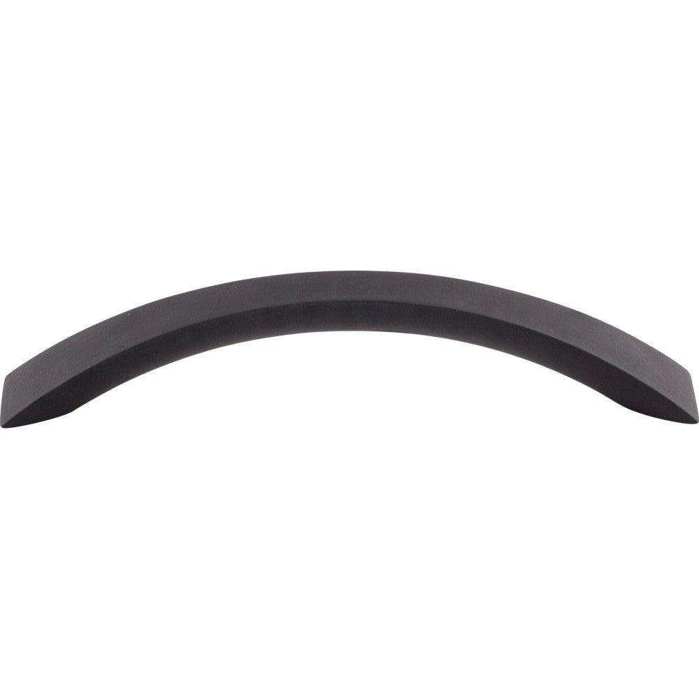 Crescent Flair Pull by Top Knobs - Flat Black - New York Hardware