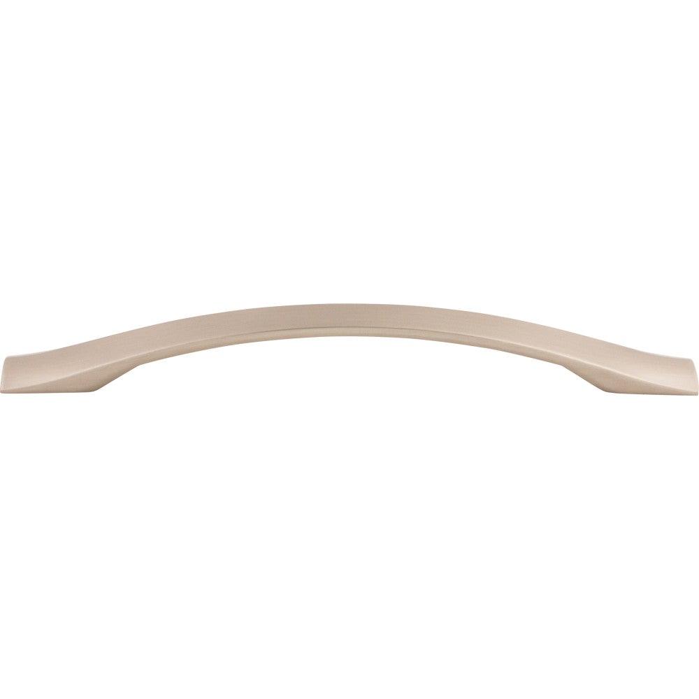 Crest Pull by Top Knobs - Brushed Satin Nickel - New York Hardware