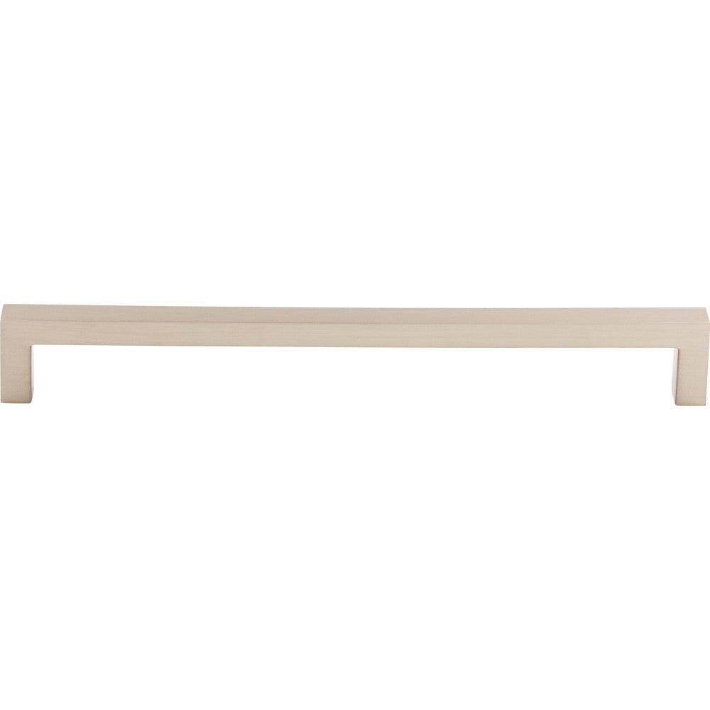 Square Bar-Pull by Top Knobs - Brushed Satin Nickel - New York Hardware