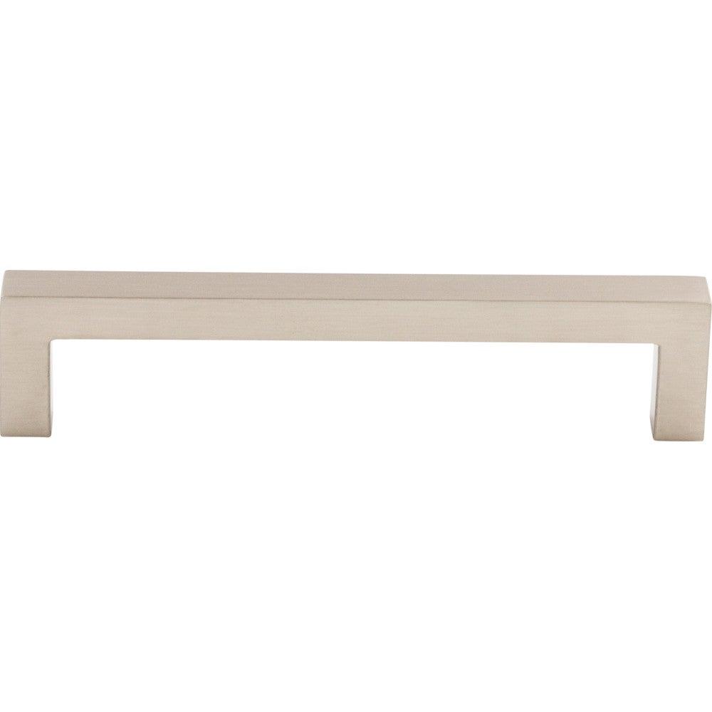 Square Bar-Pull by Top Knobs - Brushed Satin Nickel - New York Hardware