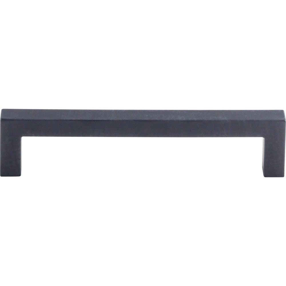 Square Bar-Pull by Top Knobs - Flat Black - New York Hardware